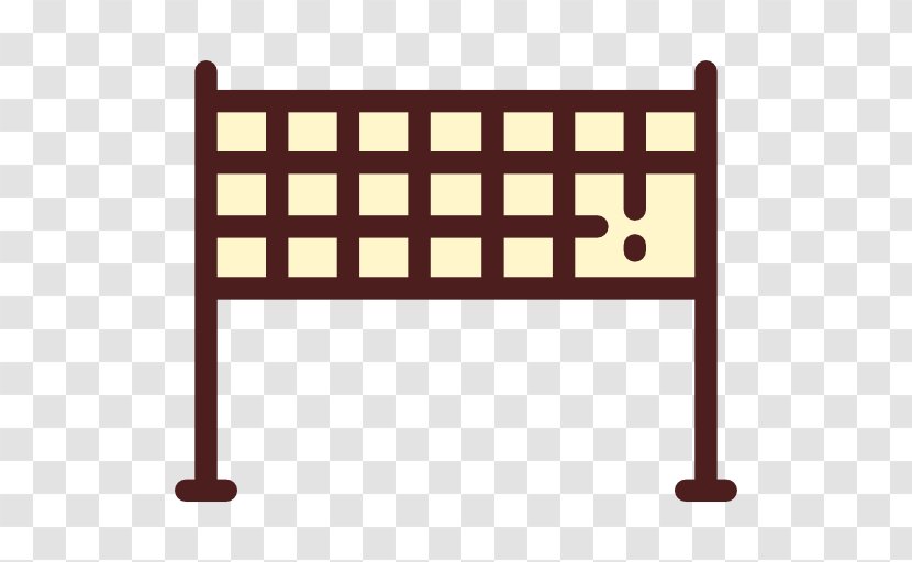 Icon Design Illustration - Rectangle - Printable Volleyball Court Sheets Transparent PNG