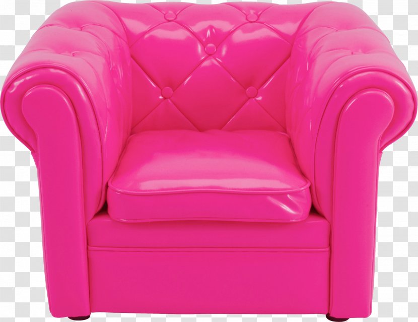 Chair Clip Art Couch Image - Magenta Transparent PNG