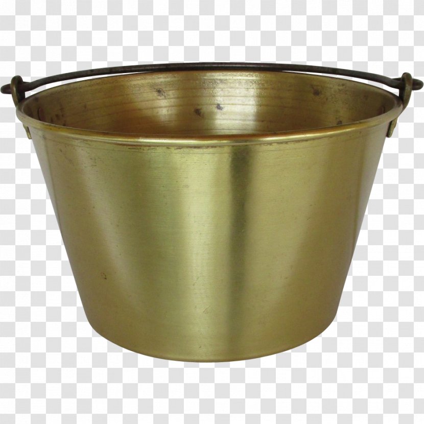 Bucket Bail Handle Kettle - Brass - Modeling Chic Transparent PNG