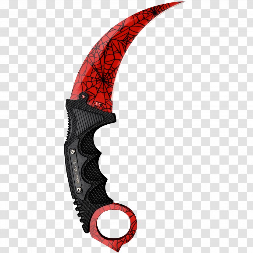Counter-Strike: Global Offensive Knife Karambit Steel Weapon - Counterstrike - Cs Go Transparent PNG