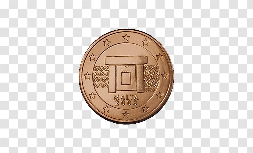 Malta Maltese Euro Coins - 2 Commemorative - Coin Transparent PNG