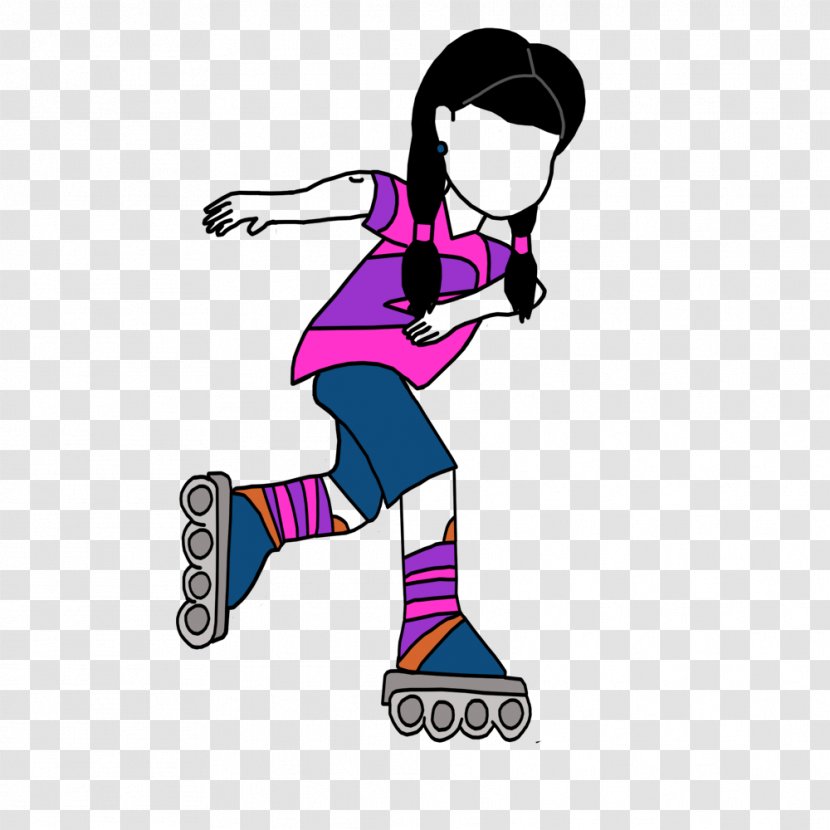 Roller Skates Skating In-Line Sporting Goods Clip Art - Silhouette Transparent PNG
