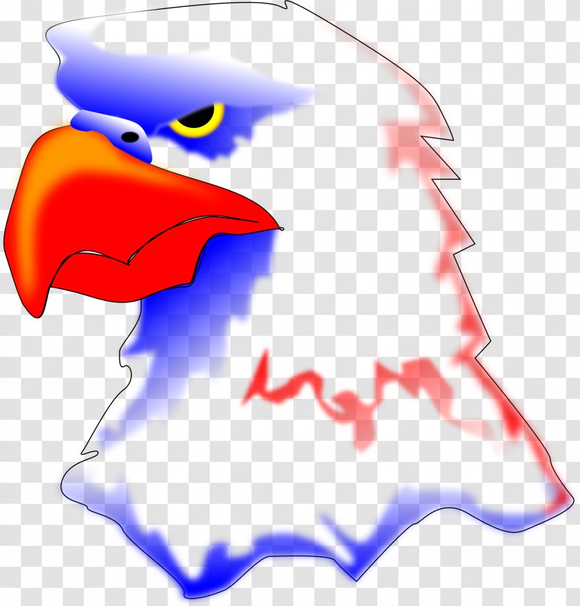 Beak Bald Eagle Clip Art - Artwork - Flagred Transparent PNG
