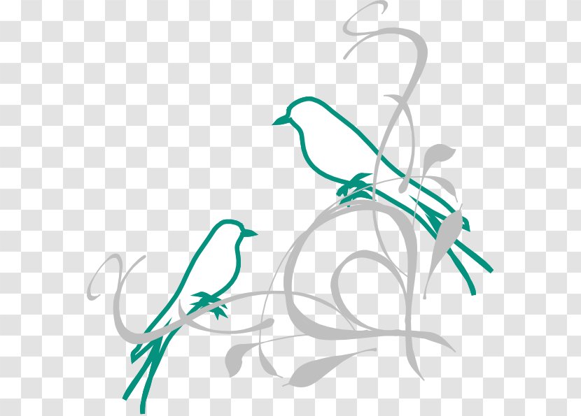 Lovebird Branch Clip Art - Tree - Birds Cliparts Transparent PNG