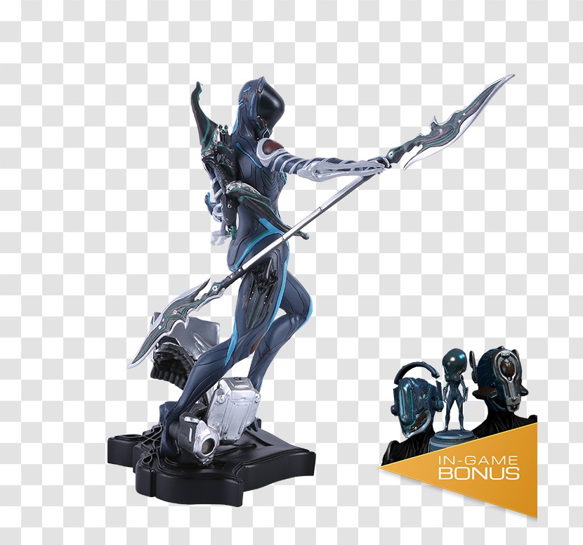 Warframe Figurine Statue San Diego Comic-Con - Action Figure - Hand Painted Poster Transparent PNG