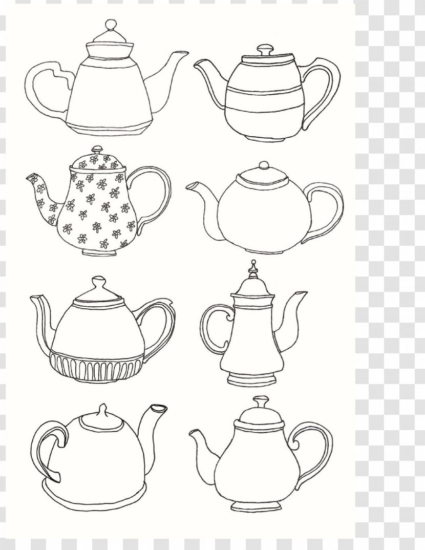 I'm A Little Teapot Drawing Teacup - Cookware And Bakeware Transparent PNG