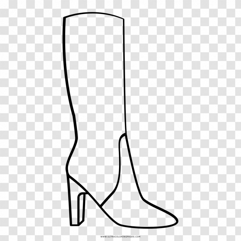 High-heeled Shoe Boot Drawing Coloring Book - Tree Transparent PNG