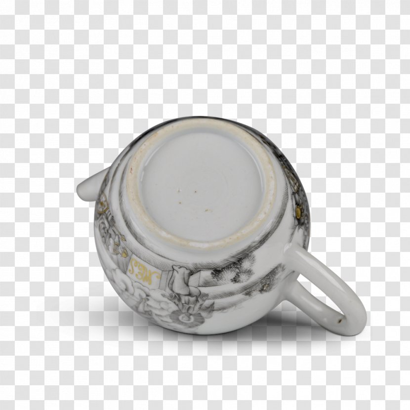 Coffee Cup Silver Lid Teapot Transparent PNG