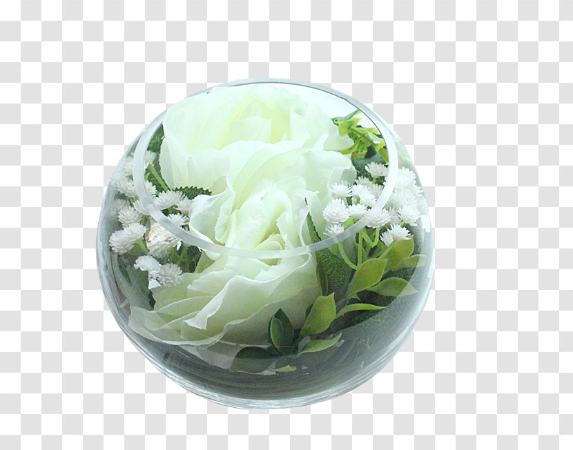 Flowers In A Vase Glass - Leaf Vegetable - Flower The Transparent PNG