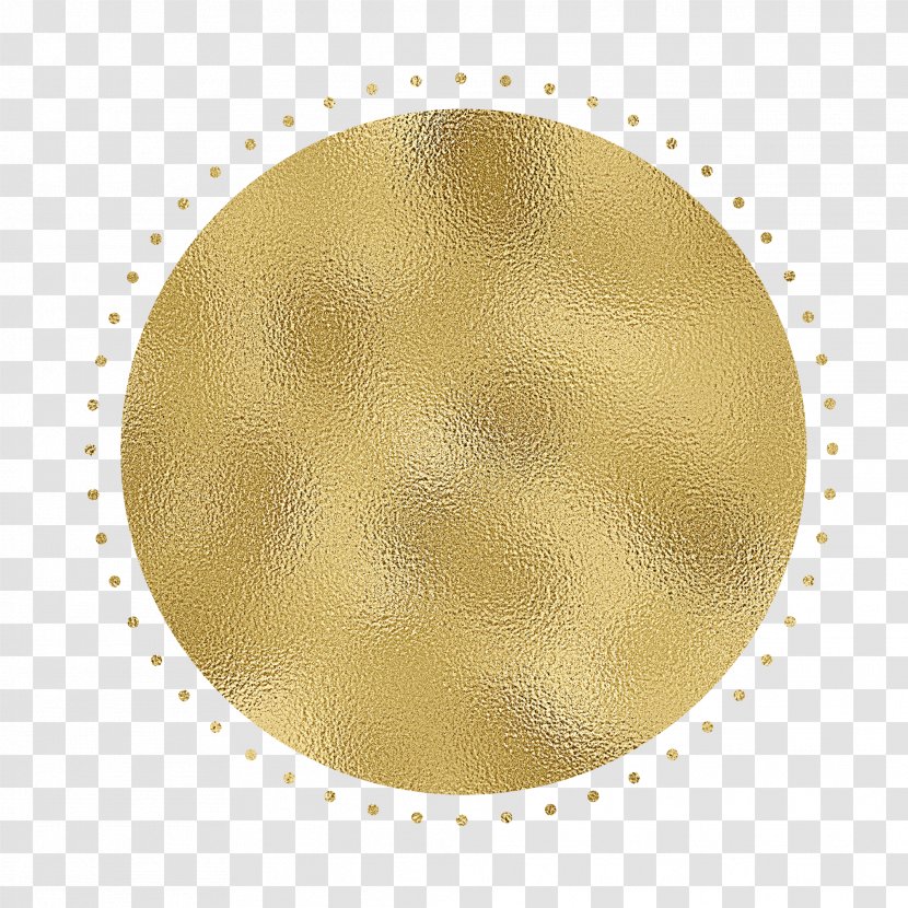 Circle - Gold - Round Transparent PNG