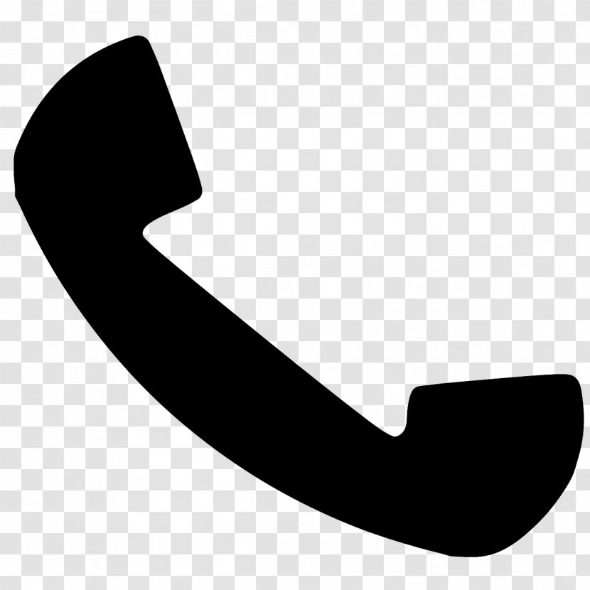 Telephone Email - Monochrome - Receiver Transparent PNG
