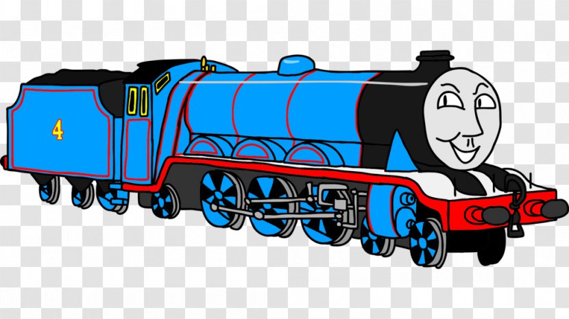 Thomas Railroad Car Art Locomotive Express Coming Through - Vehicle - Percy And Friends Transparent PNG