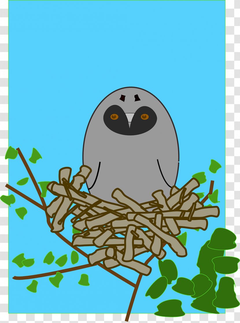 Owl Bird Clip Art - Nest Transparent PNG