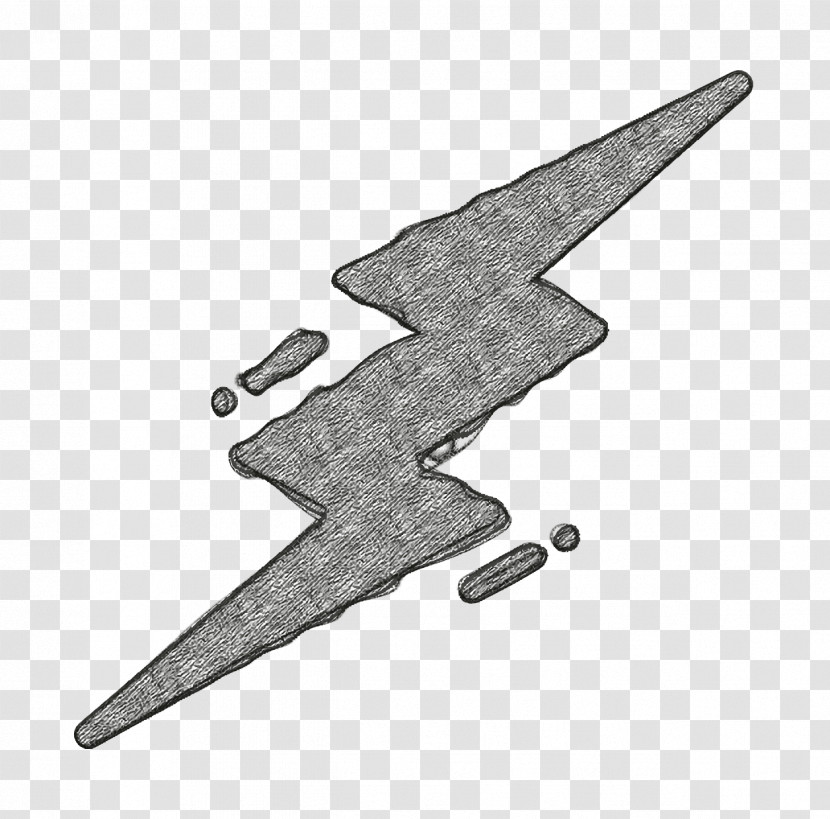 Rock N Roll Icon Lighting Icon Thunder Icon Transparent PNG