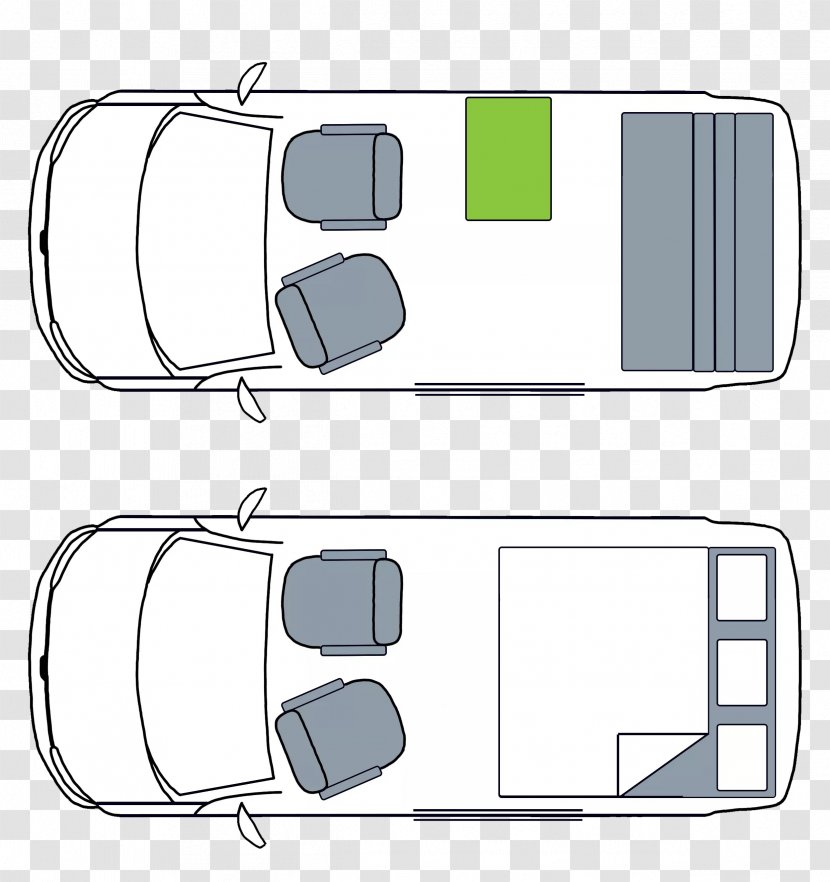 Volkswagen Type 2 Car Toyota Innova - Material Transparent PNG