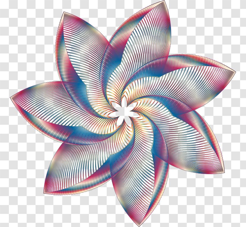Desktop Wallpaper Line Art - Symmetry - Flower Transparent PNG