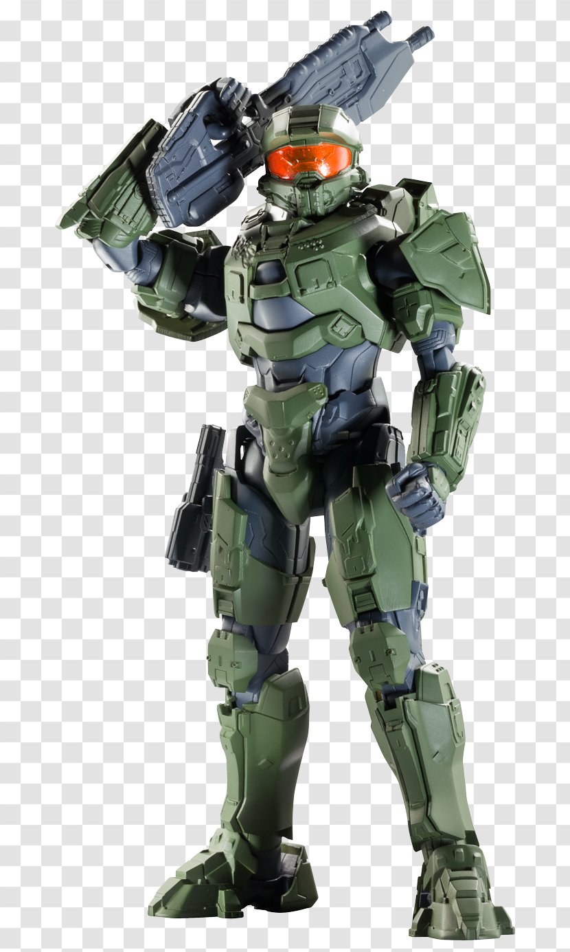 Halo: The Master Chief Collection Halo 4 Combat Evolved Action & Toy Figures - Bandai Transparent PNG