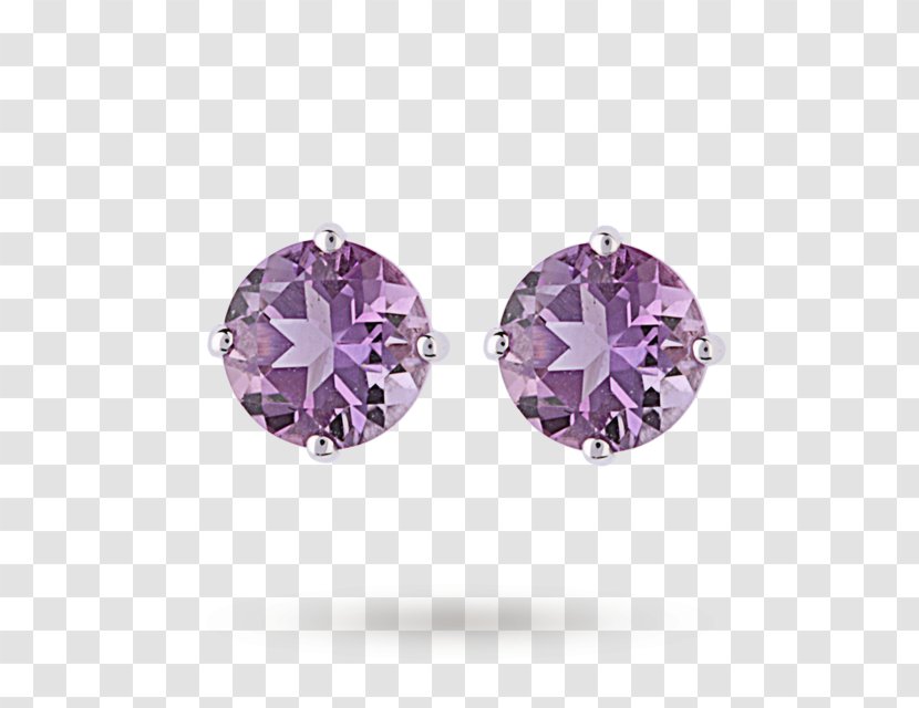 Amethyst Earring Jewellery Colored Gold - Fashion Accessory Transparent PNG