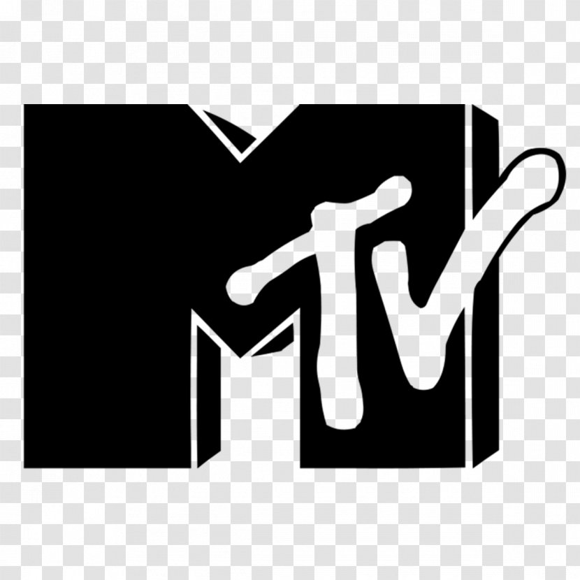 MTV Viacom Media Networks Logo Television - Black And White - Photography Transparent PNG