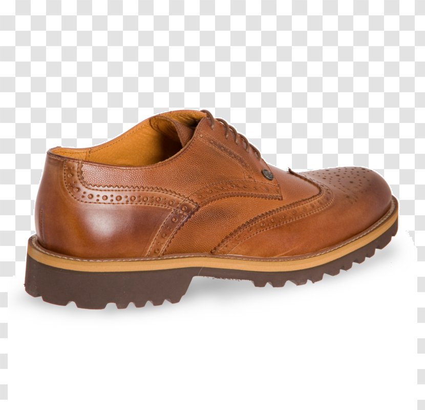 Leather Shoe Walking - Brown Transparent PNG