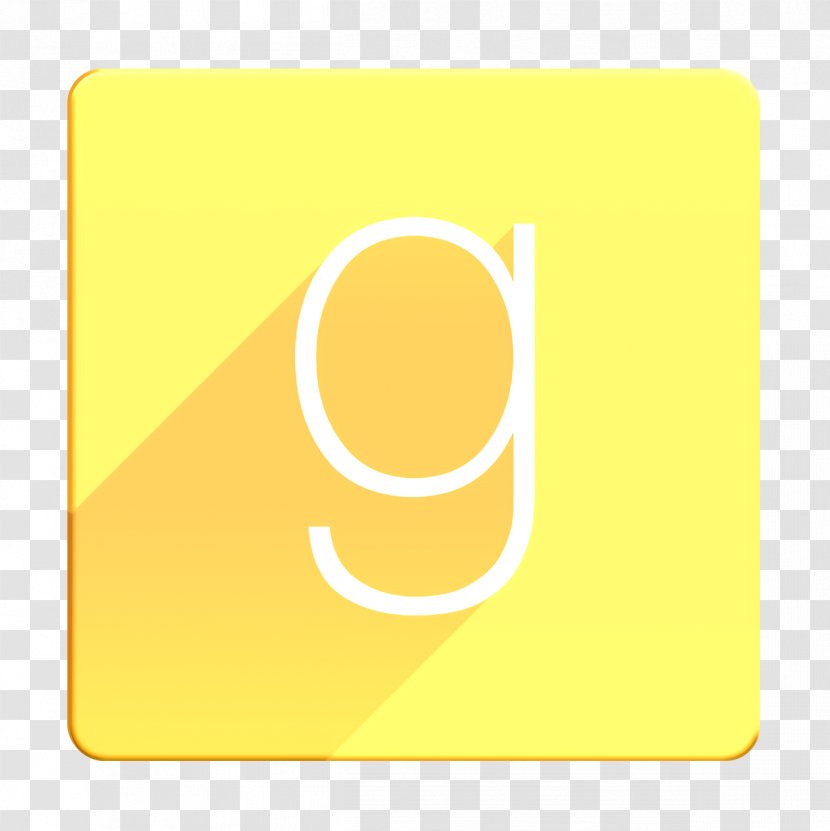 Goodread Icon Media Shadow - Yellow - Rectangle Logo Transparent PNG