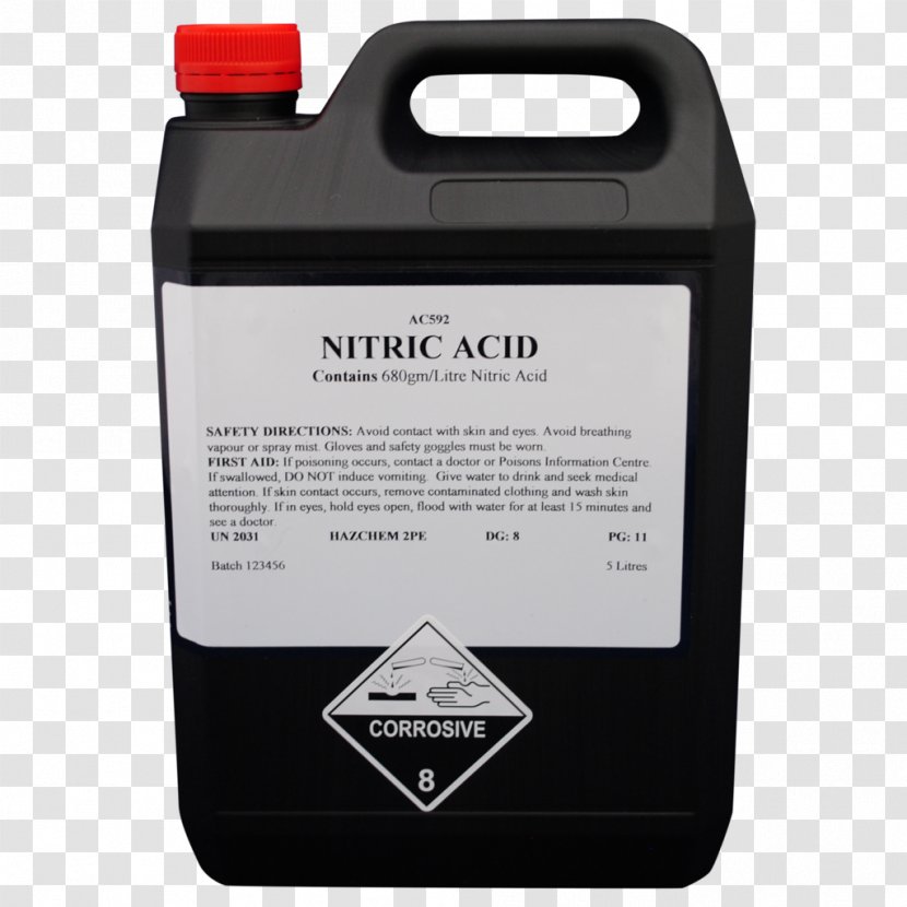 Nitric Acid Hydrochloric Safety Data Sheet Industry - Hardware - Small Bottle Transparent PNG