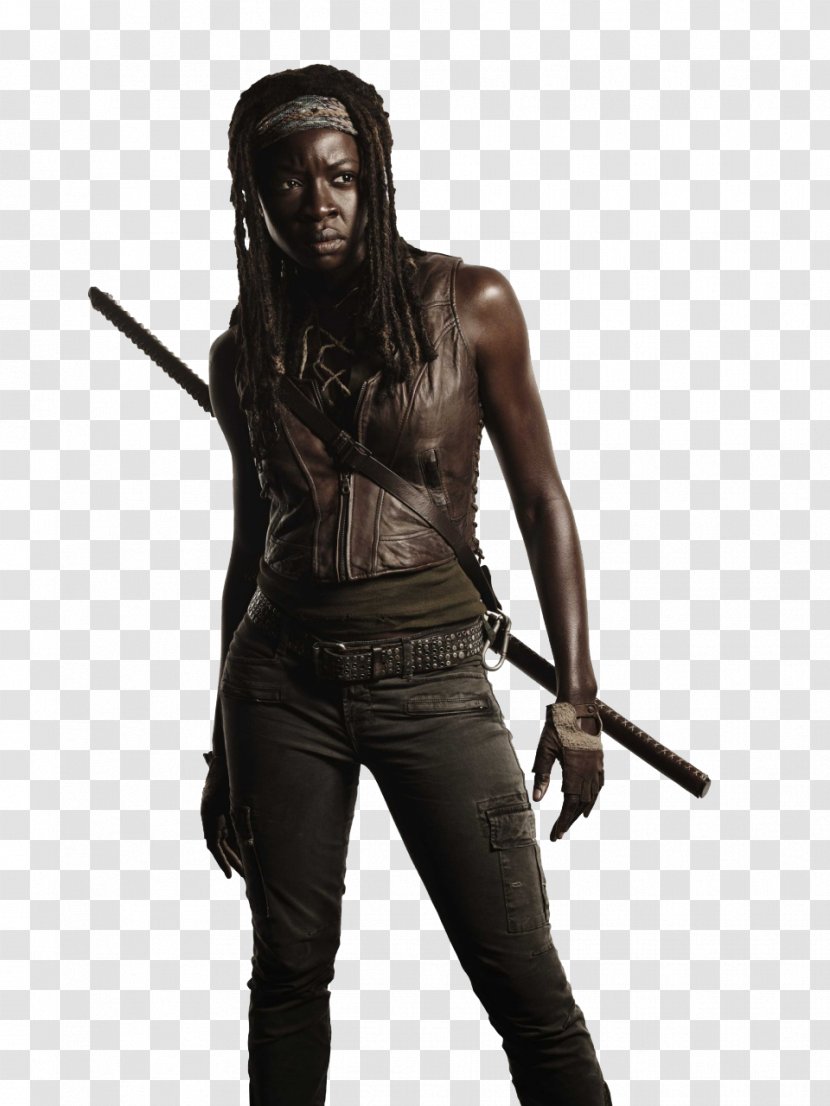 The Walking Dead: Michonne Rick Grimes Dead - Long Hair - Season 4 AMCThe Transparent PNG