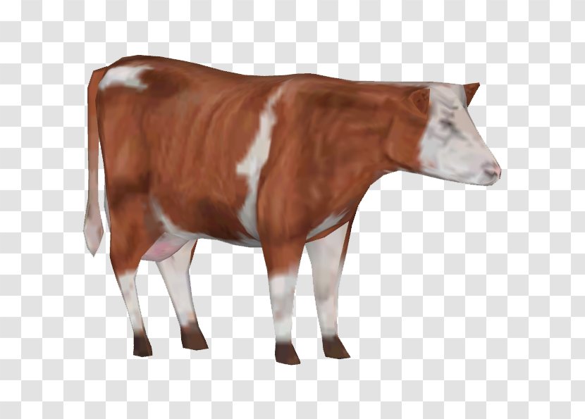 Zoo Tycoon 2 White Park Cattle Holstein Friesian Zebu Goat - Bovinae - Cow Transparent PNG