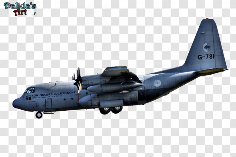 Lockheed C-130 Hercules AC-130 L-100 Airplane Aircraft - Mode Of Transport Transparent PNG