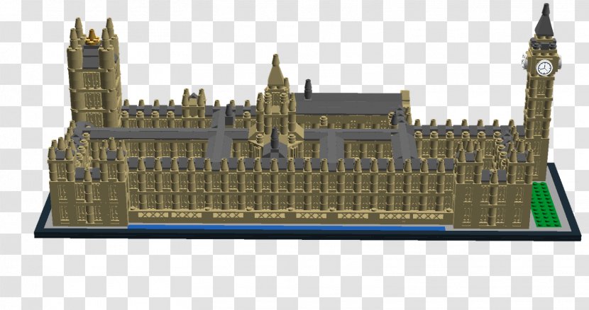 Palace Of Westminster Big Ben Lego Architecture Ideas - Listed Building Transparent PNG