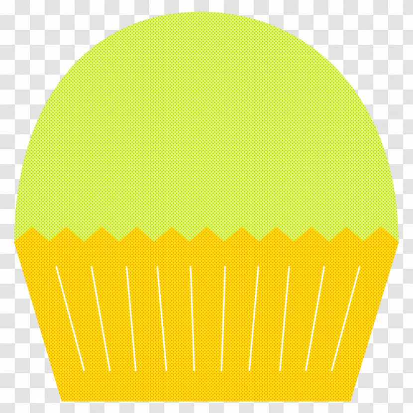 Baking Cup Yellow Green Cupcake Cookware And Bakeware Transparent PNG