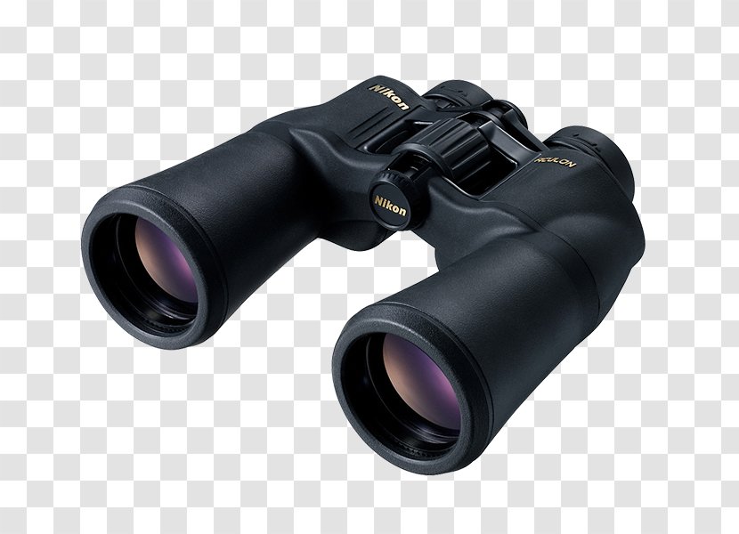 Nikon Aculon A30 A211 10-22X50 Binoculars Optics - Camera Lens Transparent PNG