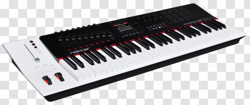 MIDI Controllers Keyboard Nektar Panorama P4 Musical - Cartoon - Novation Transparent PNG