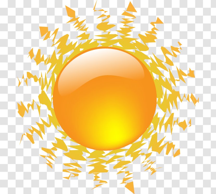 Cartoon Summer - Drawing - Sun Smiley Transparent PNG