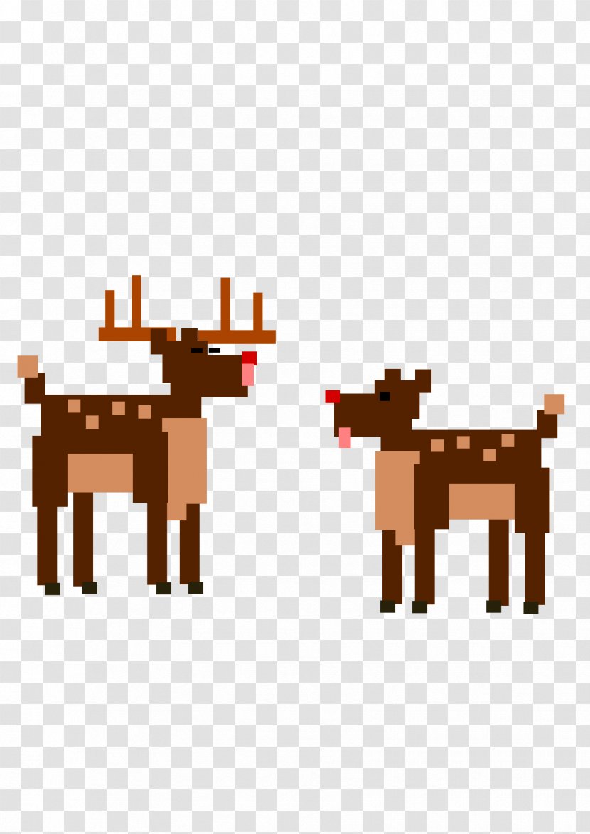 Deer Clip Art - Cattle Like Mammal Transparent PNG