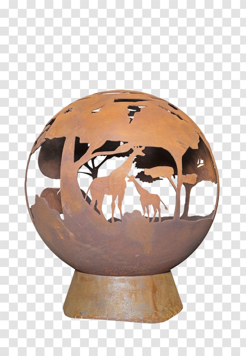 Globe Fire Pit Africa Sphere - Chimenea Transparent PNG