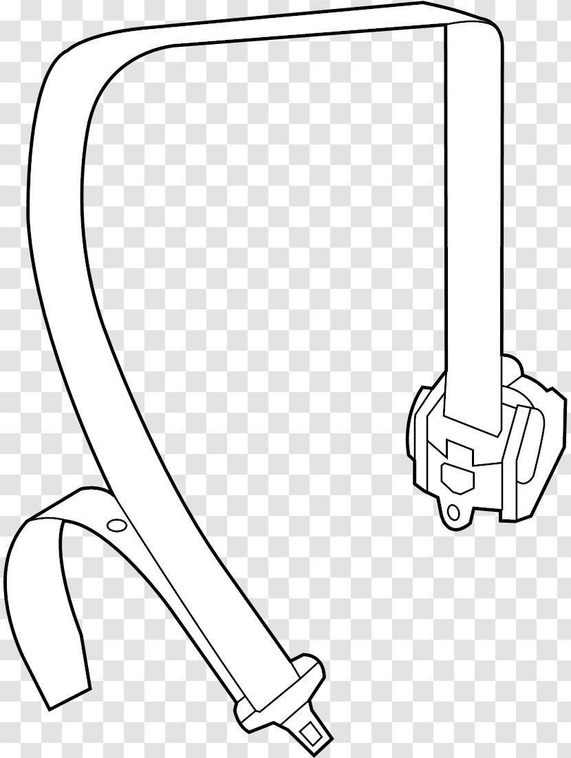 Drawing Line Art Clip - Seat Belt Transparent PNG