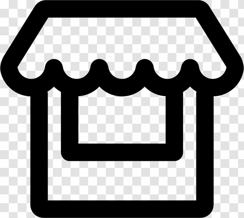 Shopping Centre File Format - Black And White - Mall Icon Transparent PNG