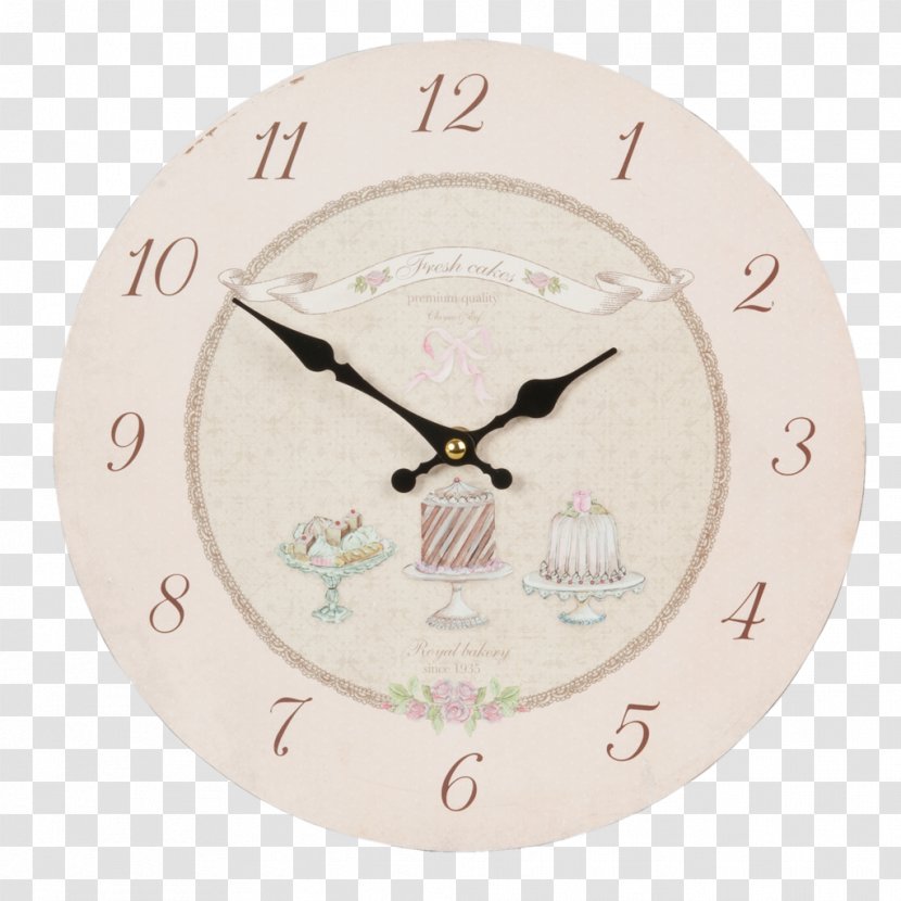 Clock Gift Wedding C&E Klok Ø 29 Cm Decoratieve Klokken Party Favor - Silhouette - Shabby Chic Cakes Transparent PNG