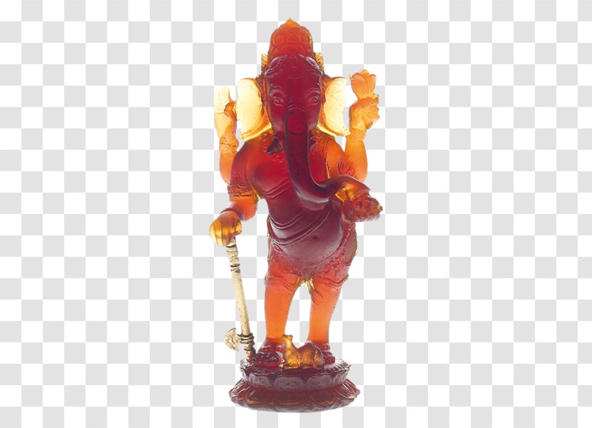 Ganesha Daum Color Vase Lead Glass - Candle Transparent PNG