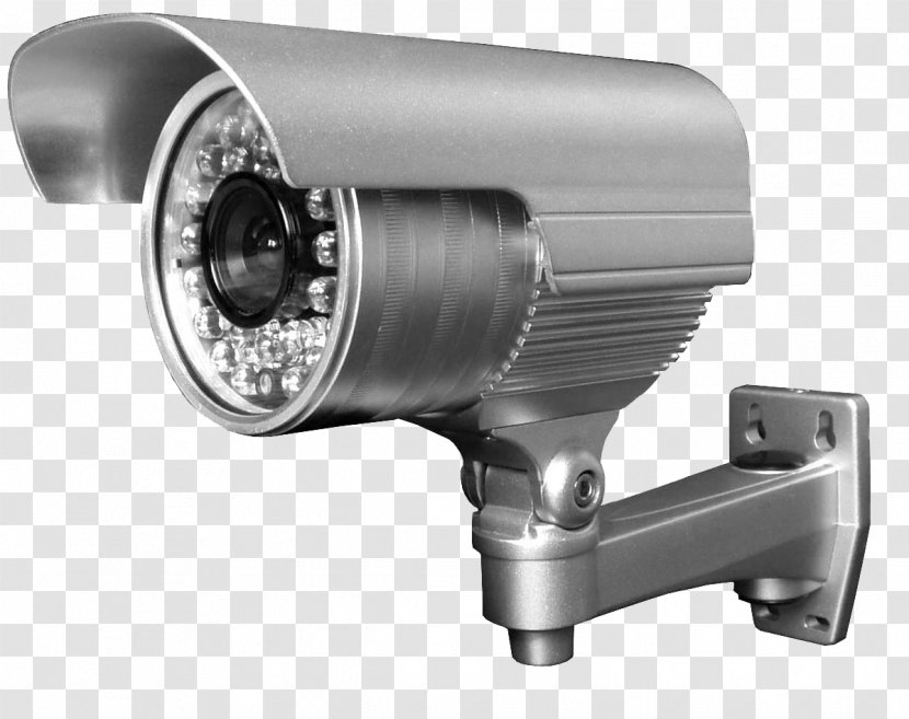 Wireless Security Camera Closed-circuit Television Surveillance - Video Cameras - Cctv Transparent PNG