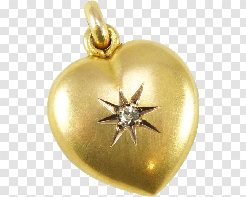 Charms & Pendants Locket Gold Jewellery Gemstone - Heart Transparent PNG
