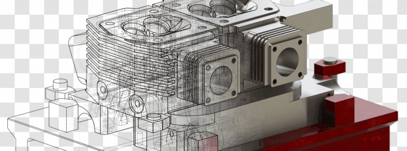 Computer-aided Design Car Romania Product - Machine - Engine Block Transparent PNG