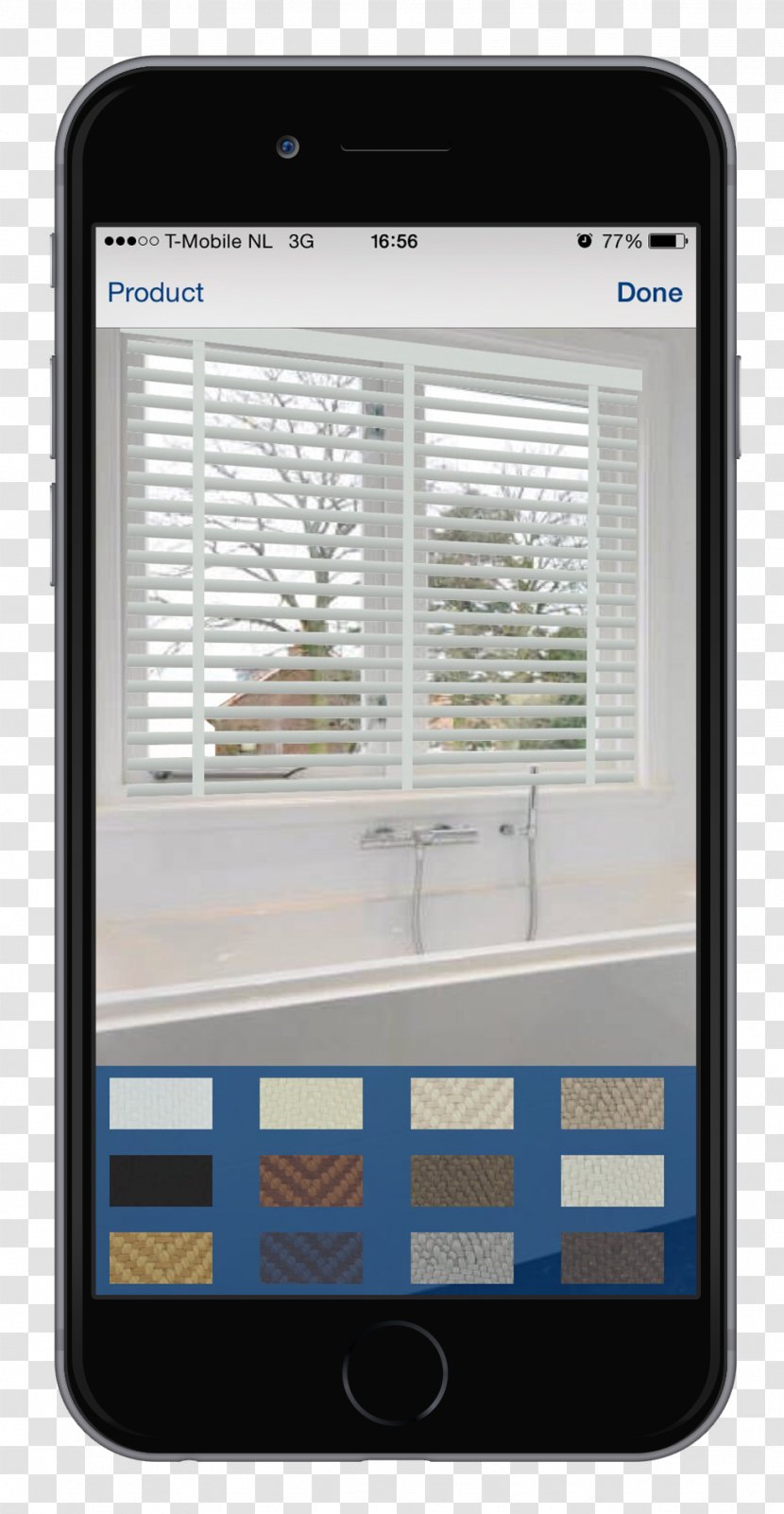 Window Blinds & Shades IPad 2 Android Shutter - Telephony Transparent PNG