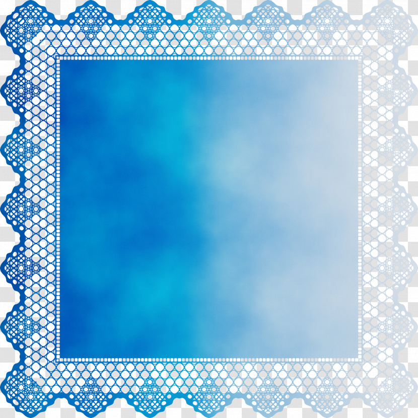 Aqua Blue Turquoise Teal Pattern Transparent PNG