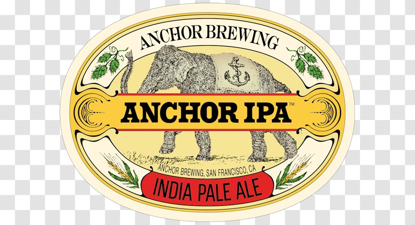 Anchor Brewing Company India Pale Ale Steam Beer - Craft - News Transparent PNG