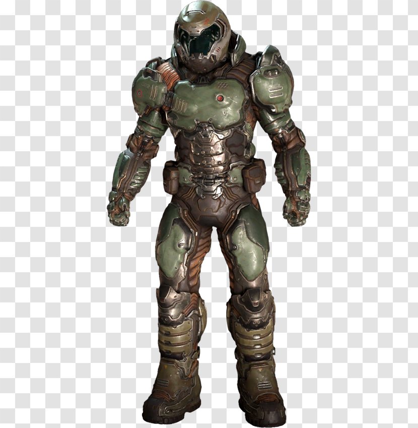 Doom 3 Doomguy Armour Video Game - Figurine - Environmental Suit Transparent PNG