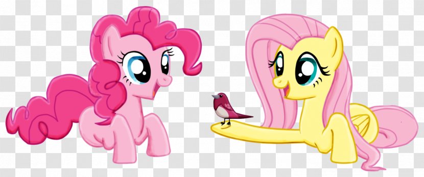 Pinkie Pie Applejack Spike Fluttershy Pony - Watercolor - Little Transparent PNG