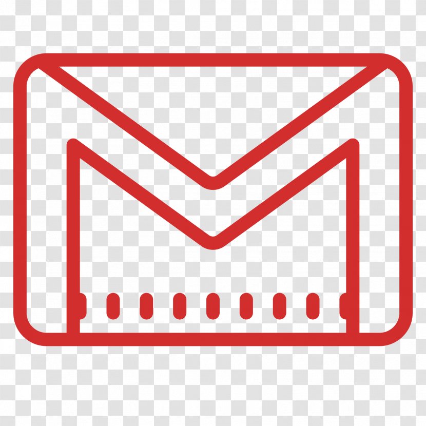 Gmail Email Gratis Outlook.com - Red Transparent PNG