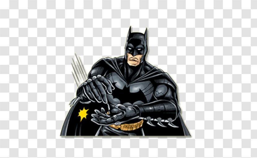 Batman Catwoman Robin Sticker Telegram - Fictional Character - Action Toy Figures Transparent PNG